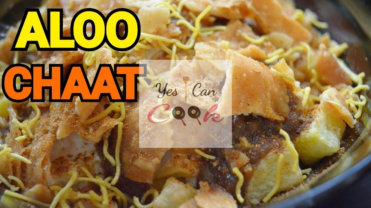 Make your favorite Aloo Chaat with less ingredient
