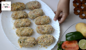 Coating of Bread Crumbs