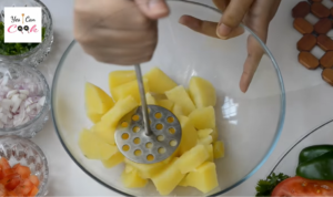 Boiled Potato Mashing