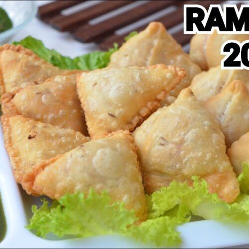 Tikka Samosa with homemade dough