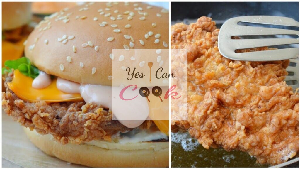 Zinger Burger with White Sauce