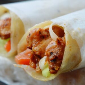 Peri Peri Chicken Paratha Roll