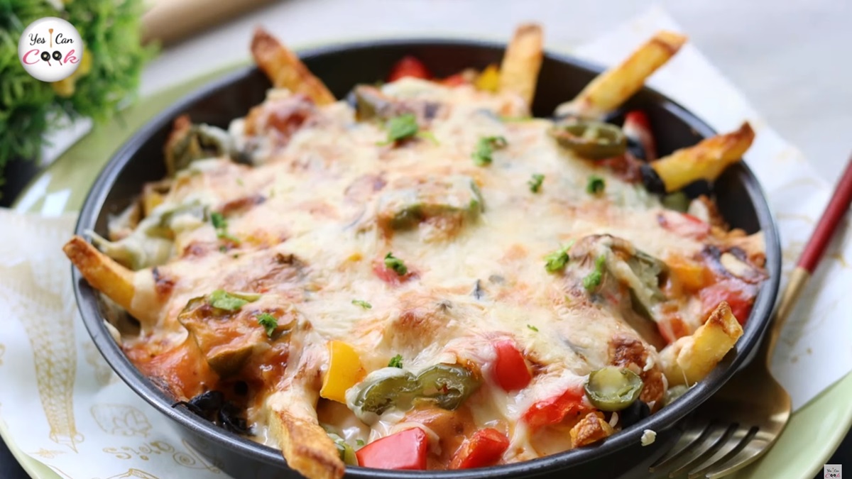 Epic Loaded Fries with Homemade Sauce